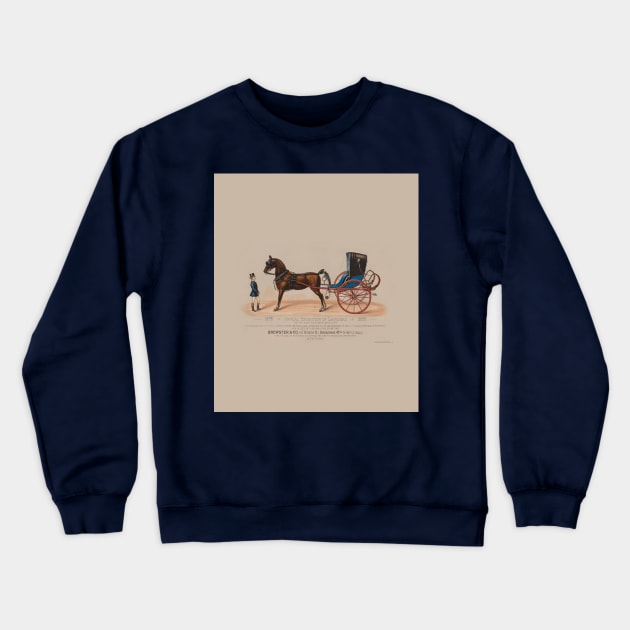 Brewster & Co, New York Crewneck Sweatshirt by Artimaeus